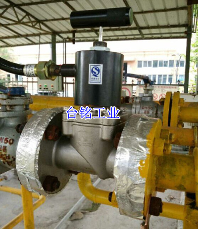 燃氣緊急切斷閥工程案例圖